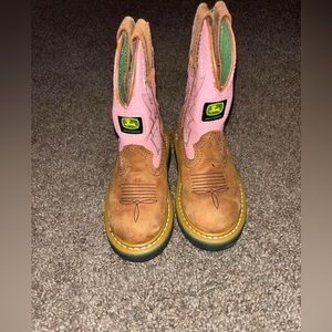 John Deere toddler boots